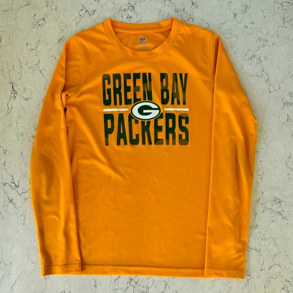 💚3/$10 in bundle💛 Green Bay Packers dri fit long sleeve - Picture 1 of 6